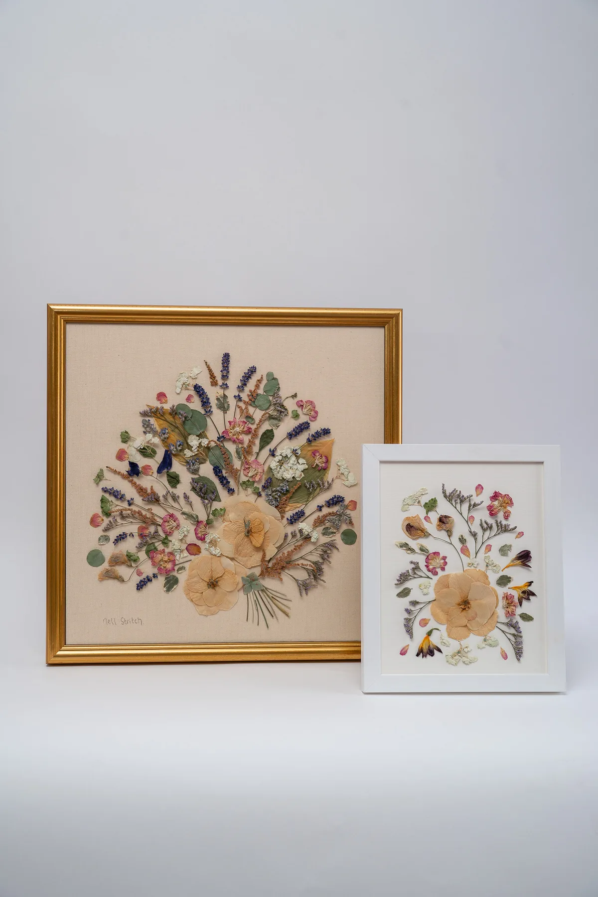 10 x 8 inch keepsake in a gold frame