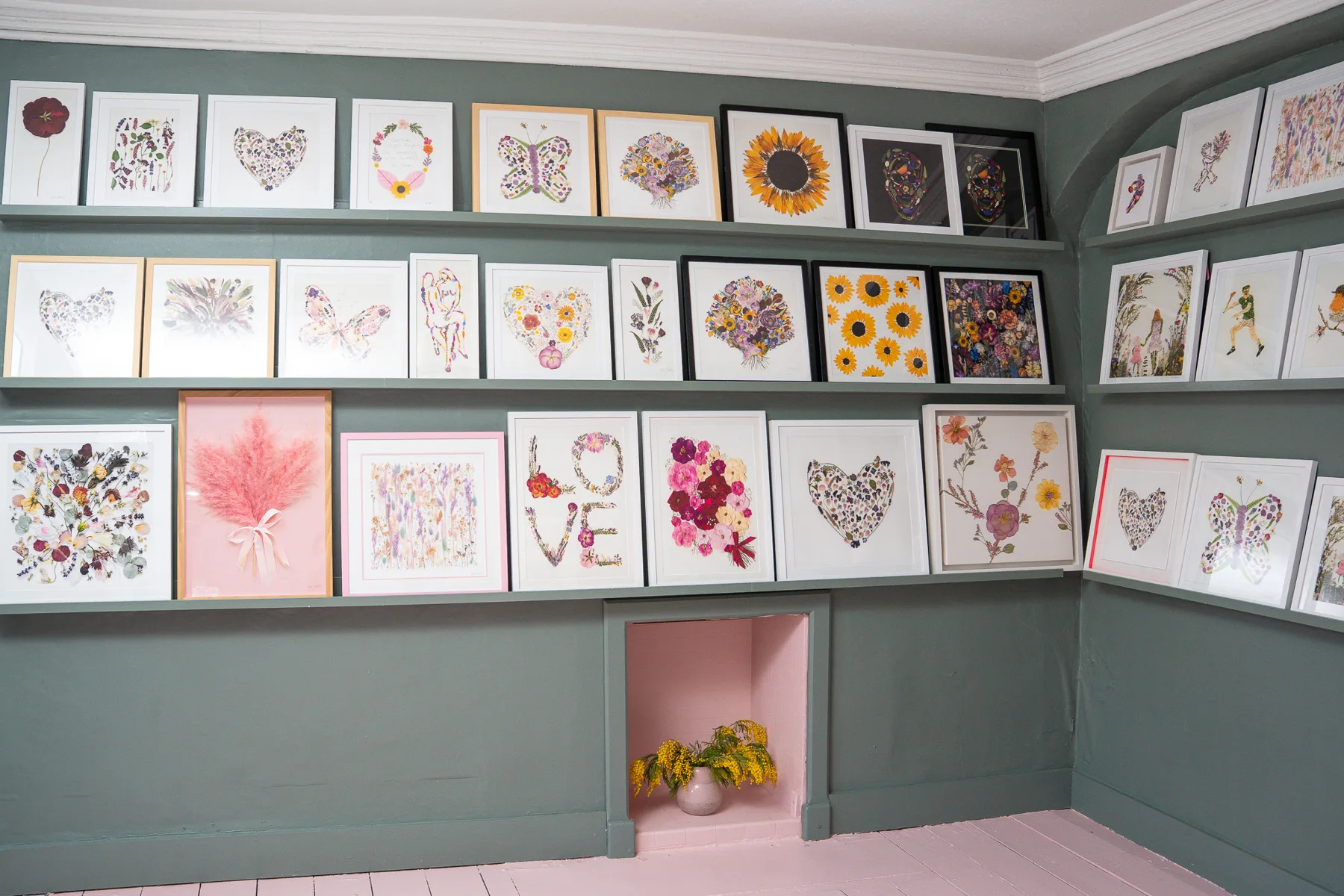 Inside the Pressed Flowers by Nell studio