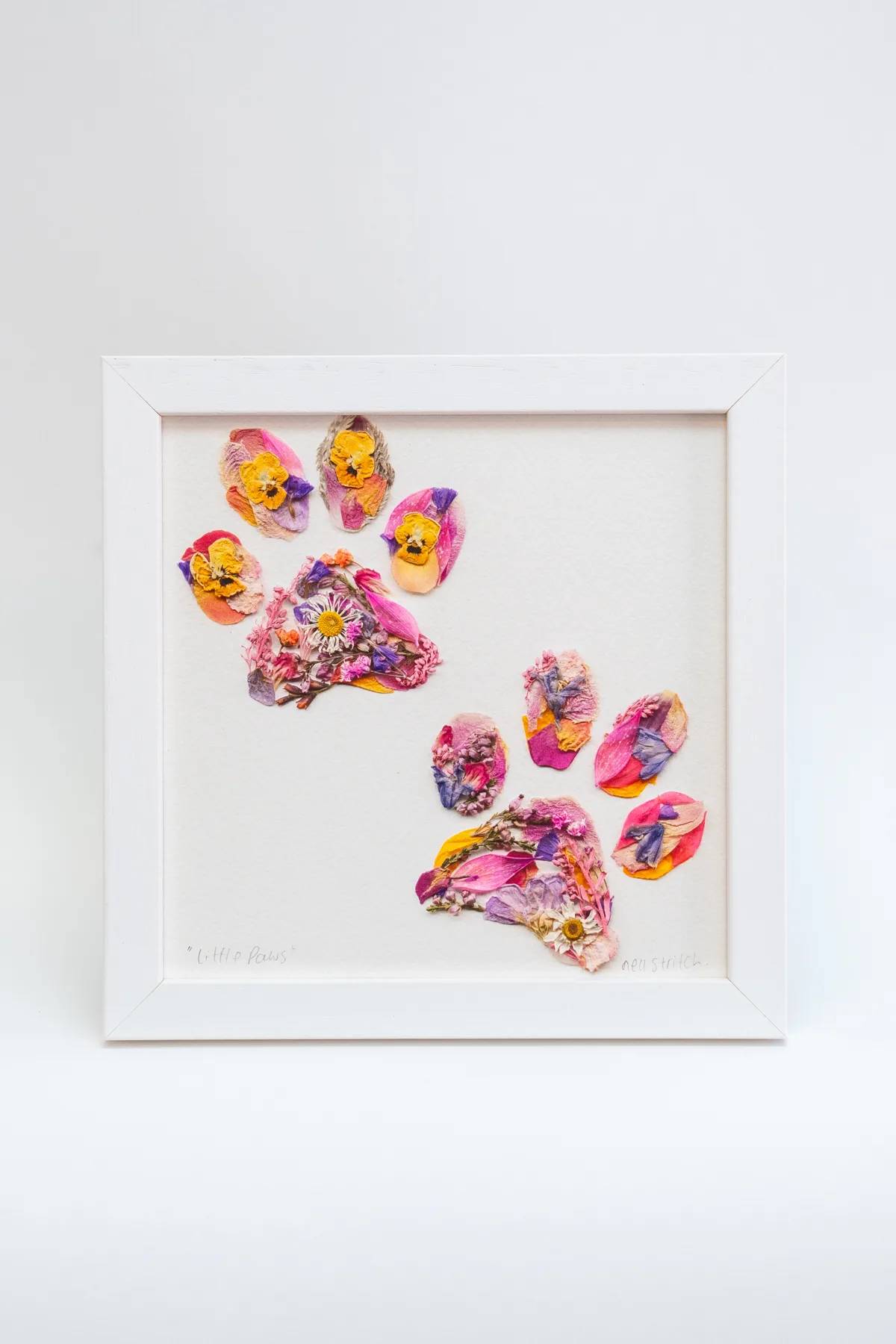 Pressed Flowers by Nell prints, cards and framed pieces