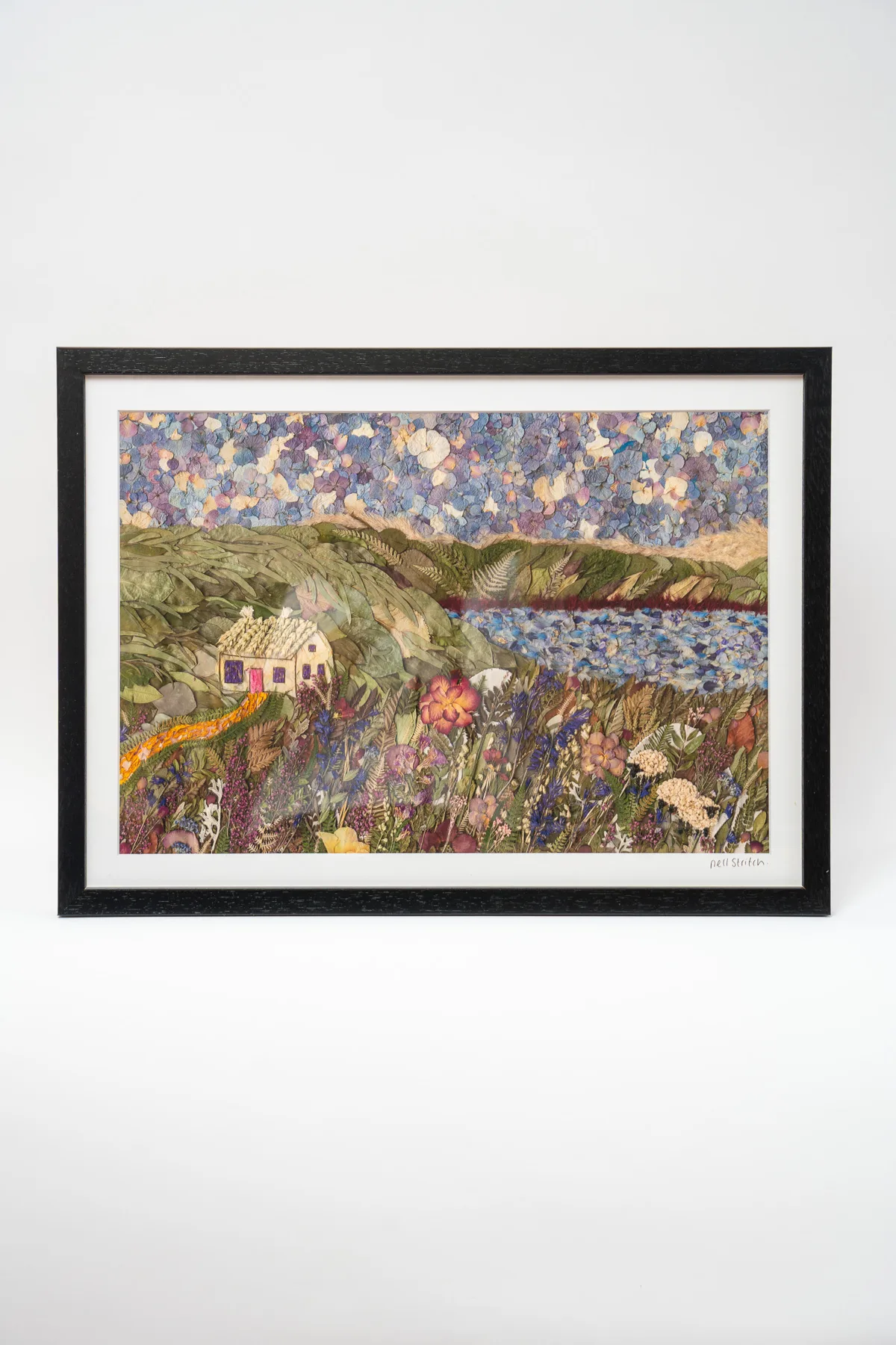 Pressed Flowers by Nell prints, cards and framed pieces