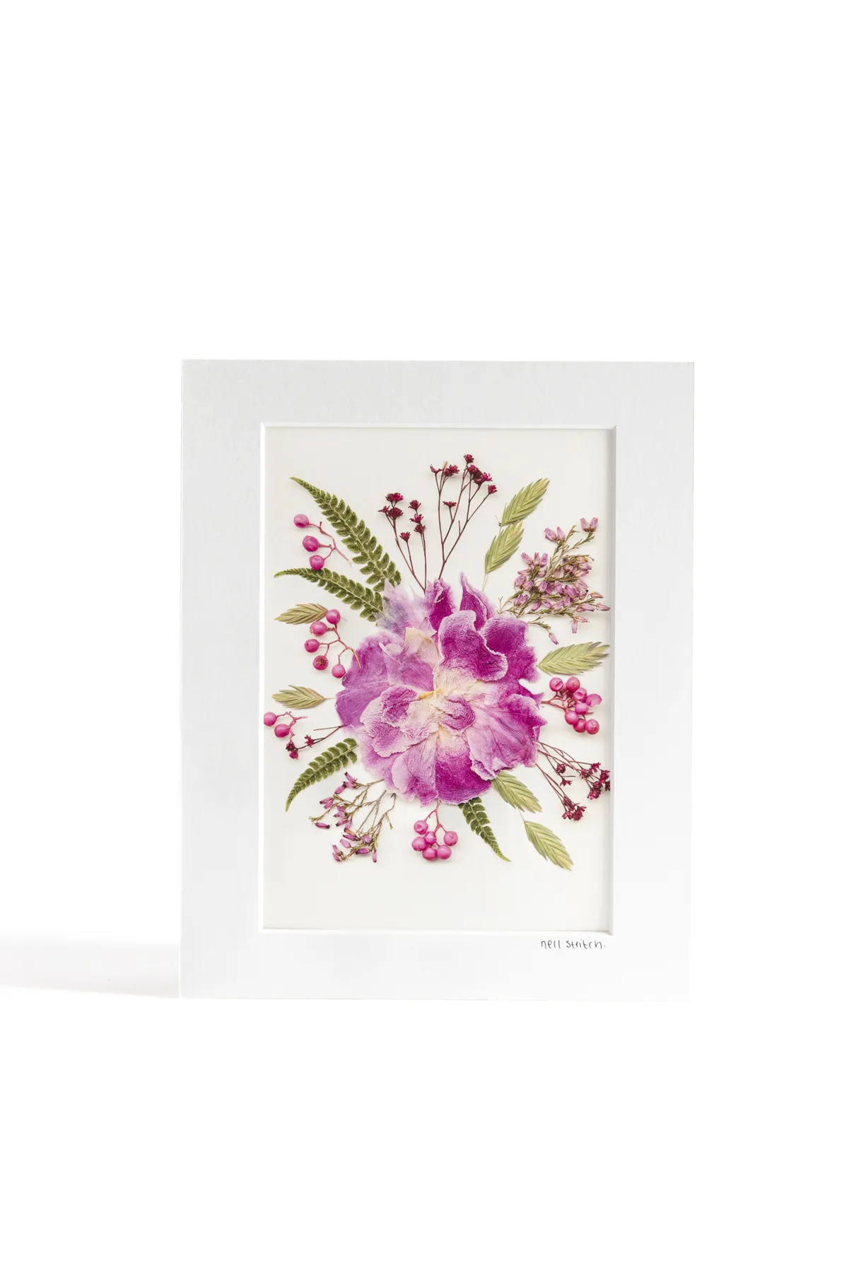 Pressed Flowers by Nell prints, cards and framed pieces