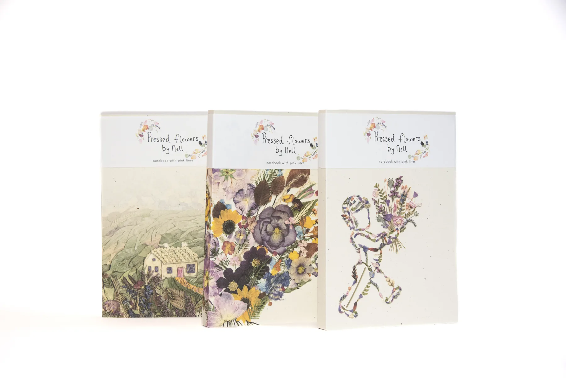 Pressed Flowers by Nell prints, cards and framed pieces