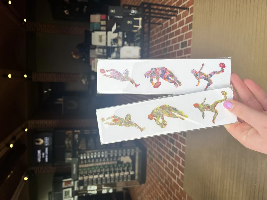 Fine Art Rugby inspired Bookmarks