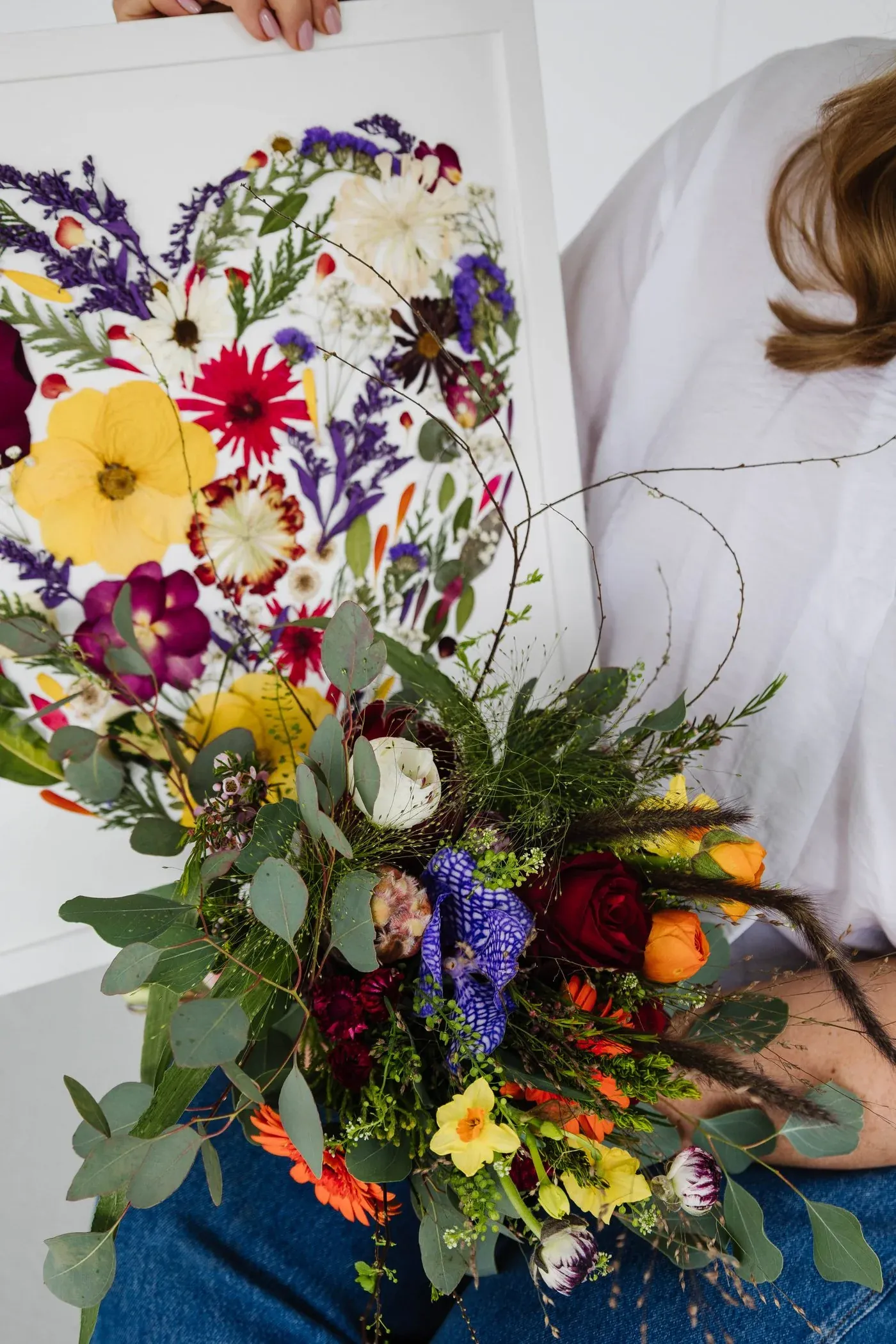 A bride's booking in the studio diary