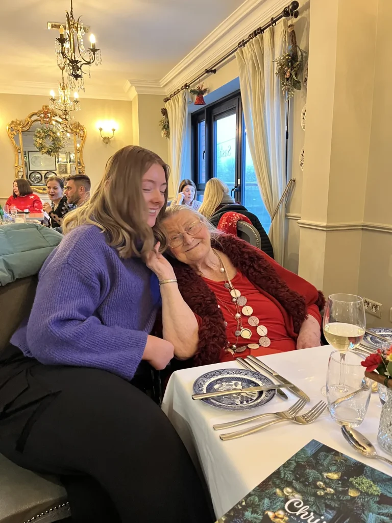 Nell with her Nana Nancy
