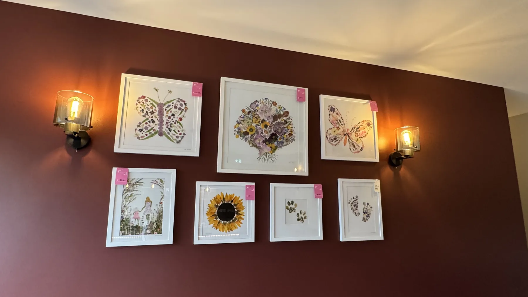 Pressed Flowers by Nell at 1312 Brew, Clonlara
