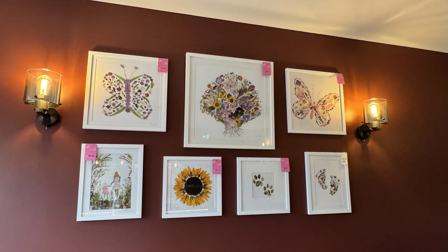 Pressed Flowers by Nell at 1312 Brew, Clonlara