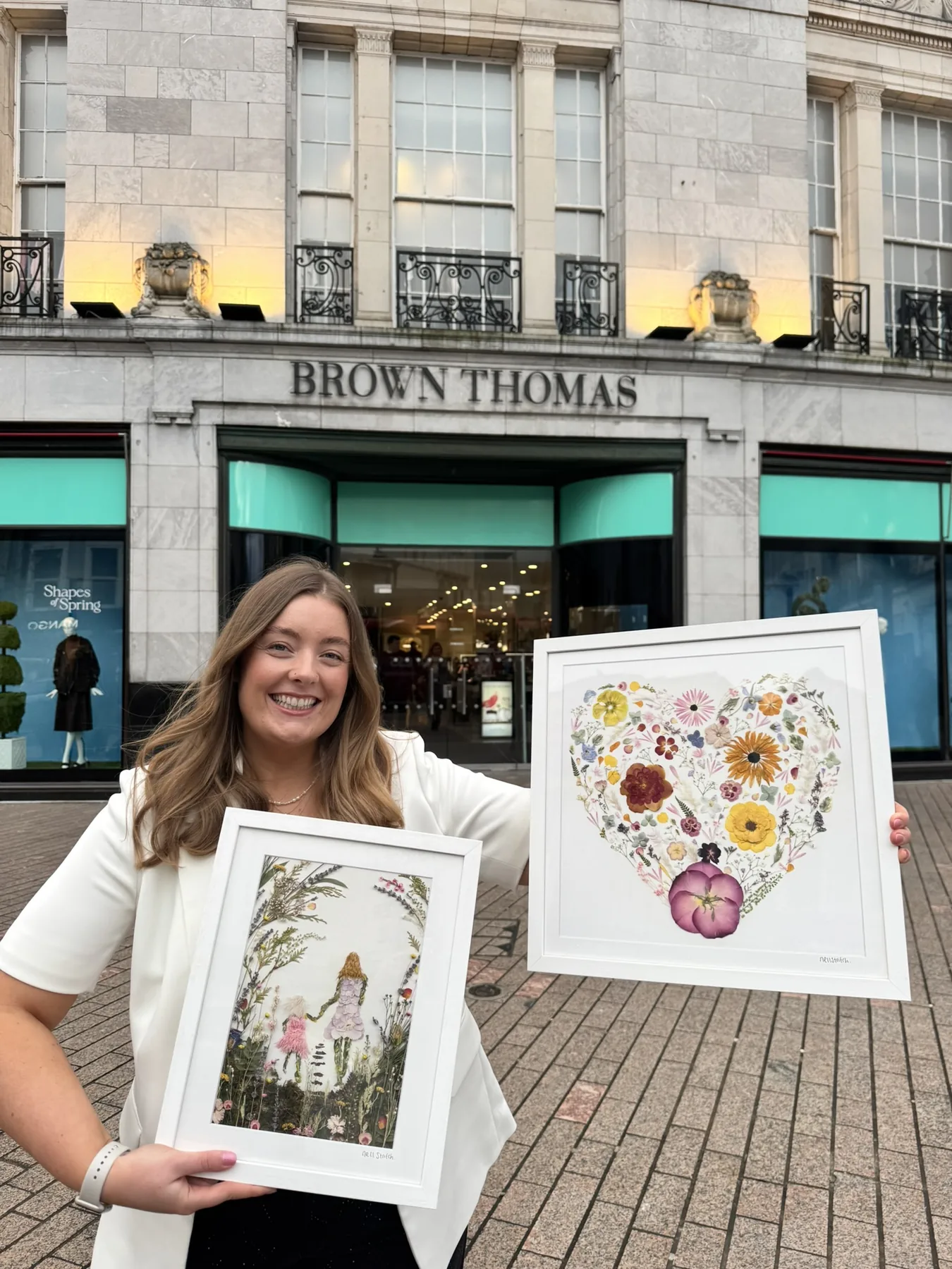 Pressed Flowers by Nell in Brown Thomas Cork