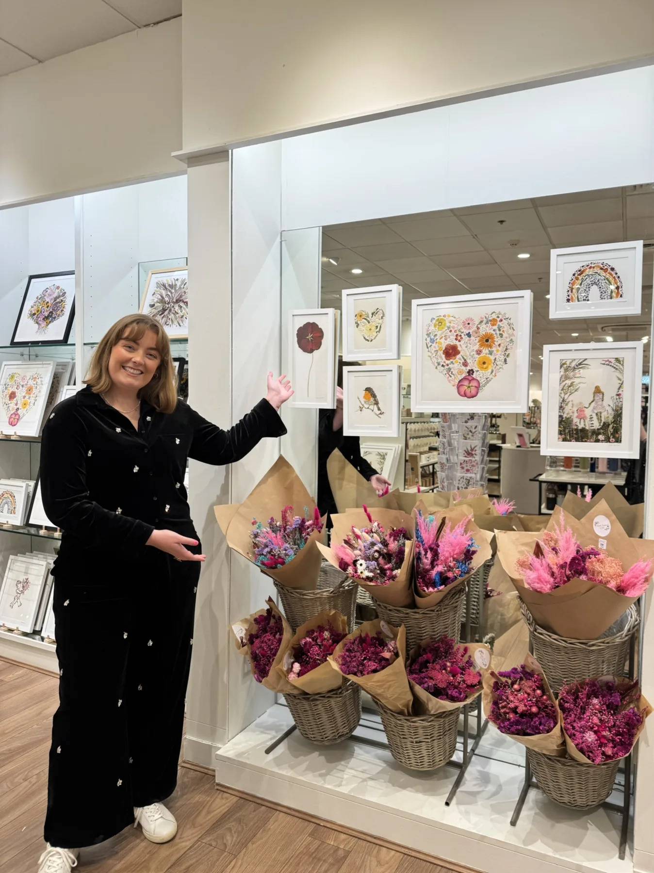 Pressed Flowers by Nell in Brown Thomas Limerick