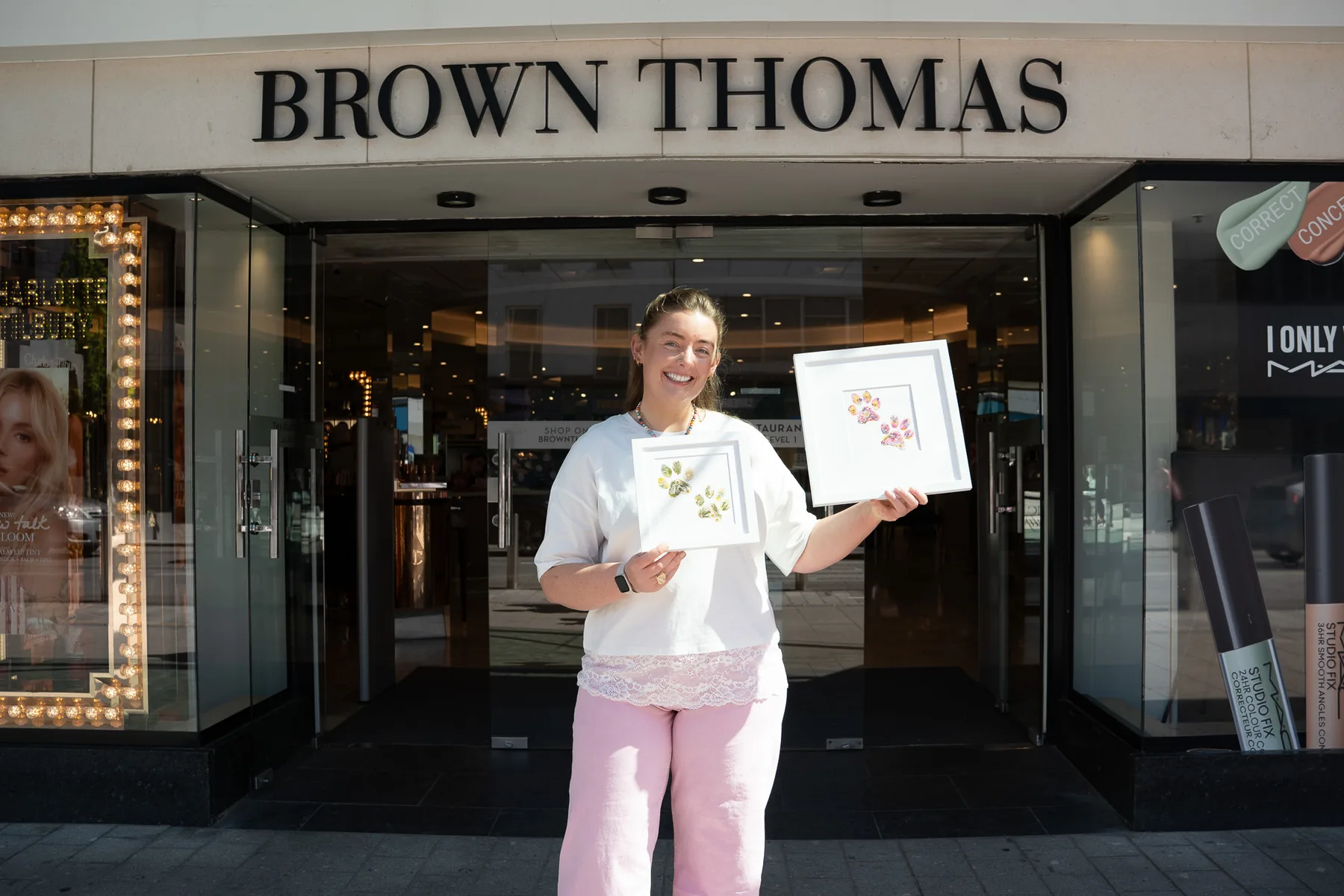 Pressed Flowers by Nell in Brown Thomas Limerick