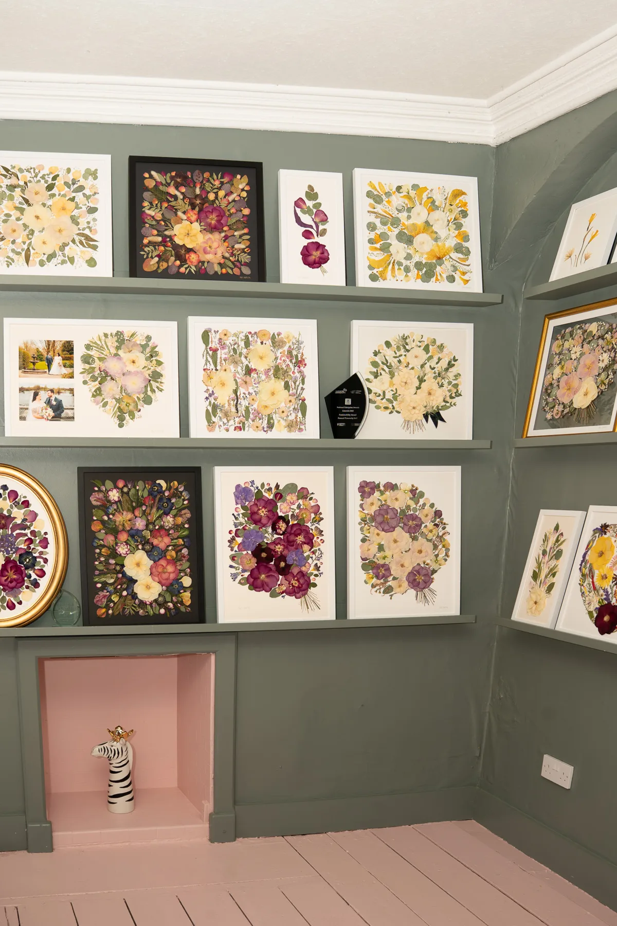 Inside the Pressed Flowers by Nell studio, Limerick