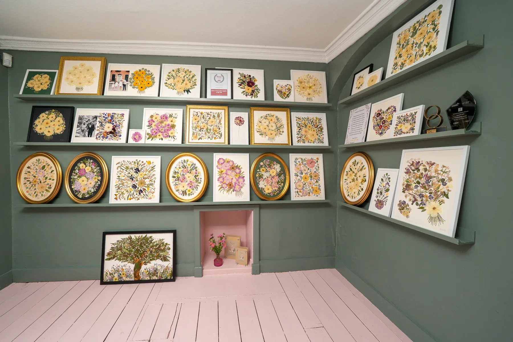 Inside the Pressed Flowers by Nell studio, Limerick