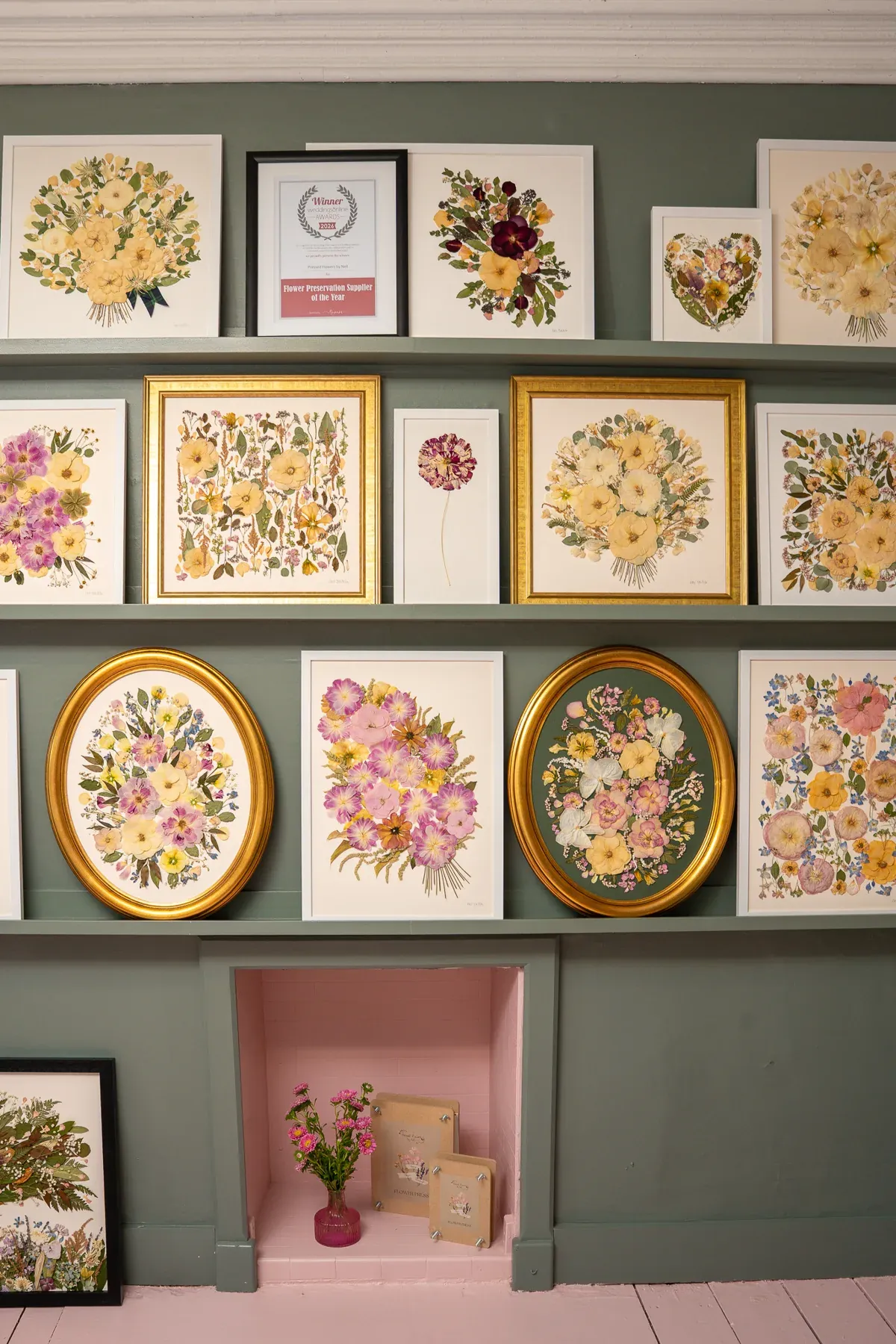 Inside the Pressed Flowers by Nell studio, Limerick