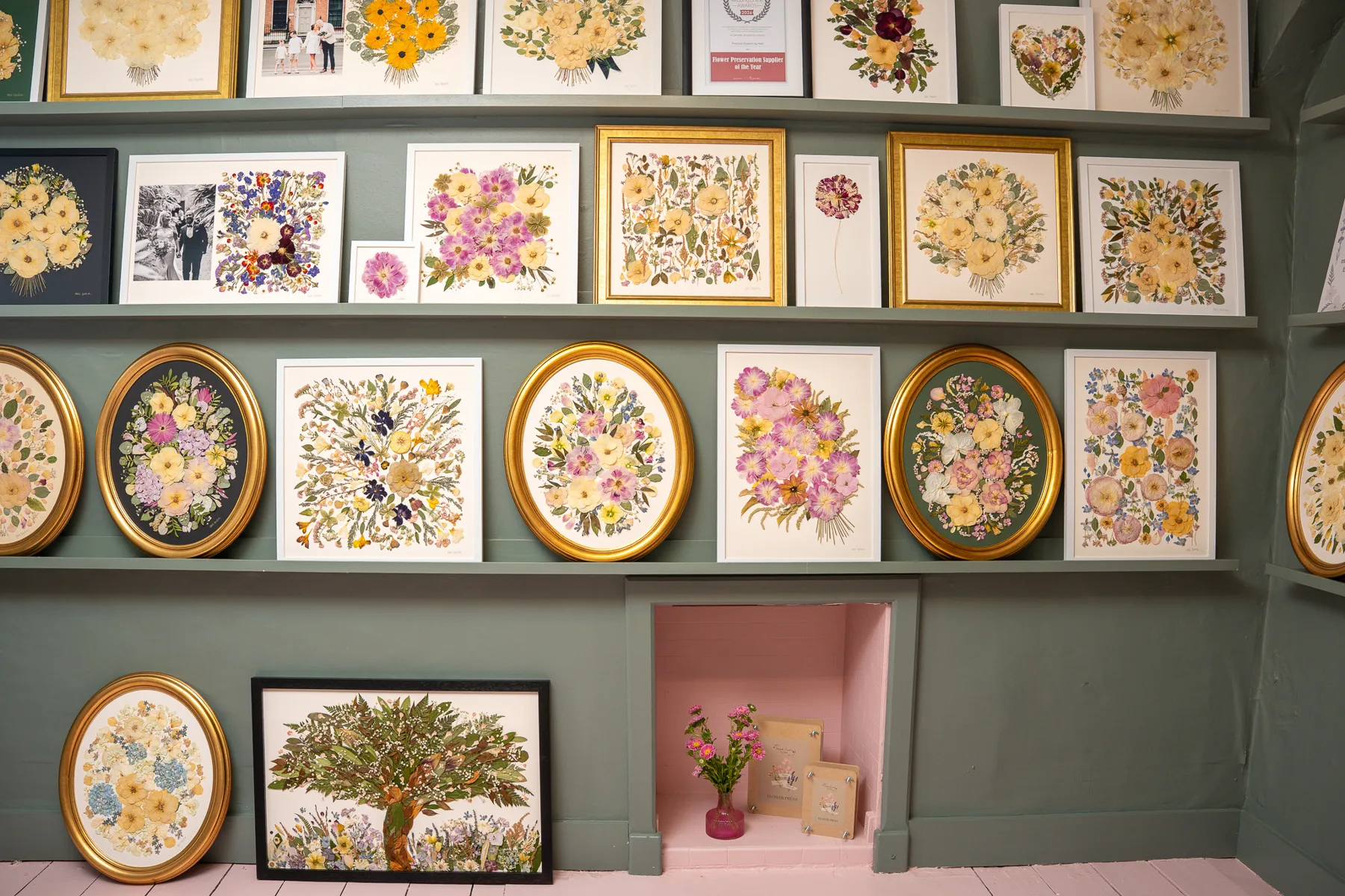 Inside the Pressed Flowers by Nell studio, Limerick