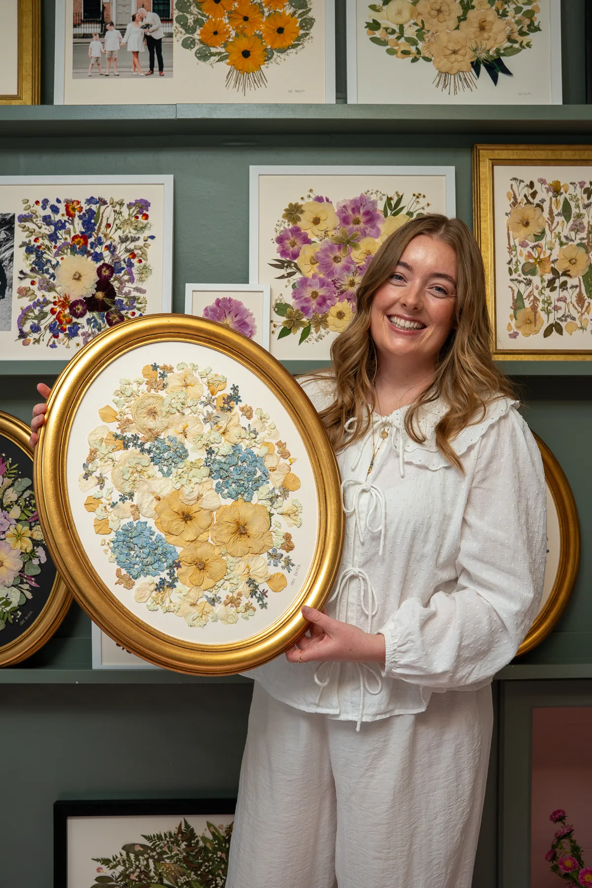 Inside the Pressed Flowers by Nell studio, Limerick