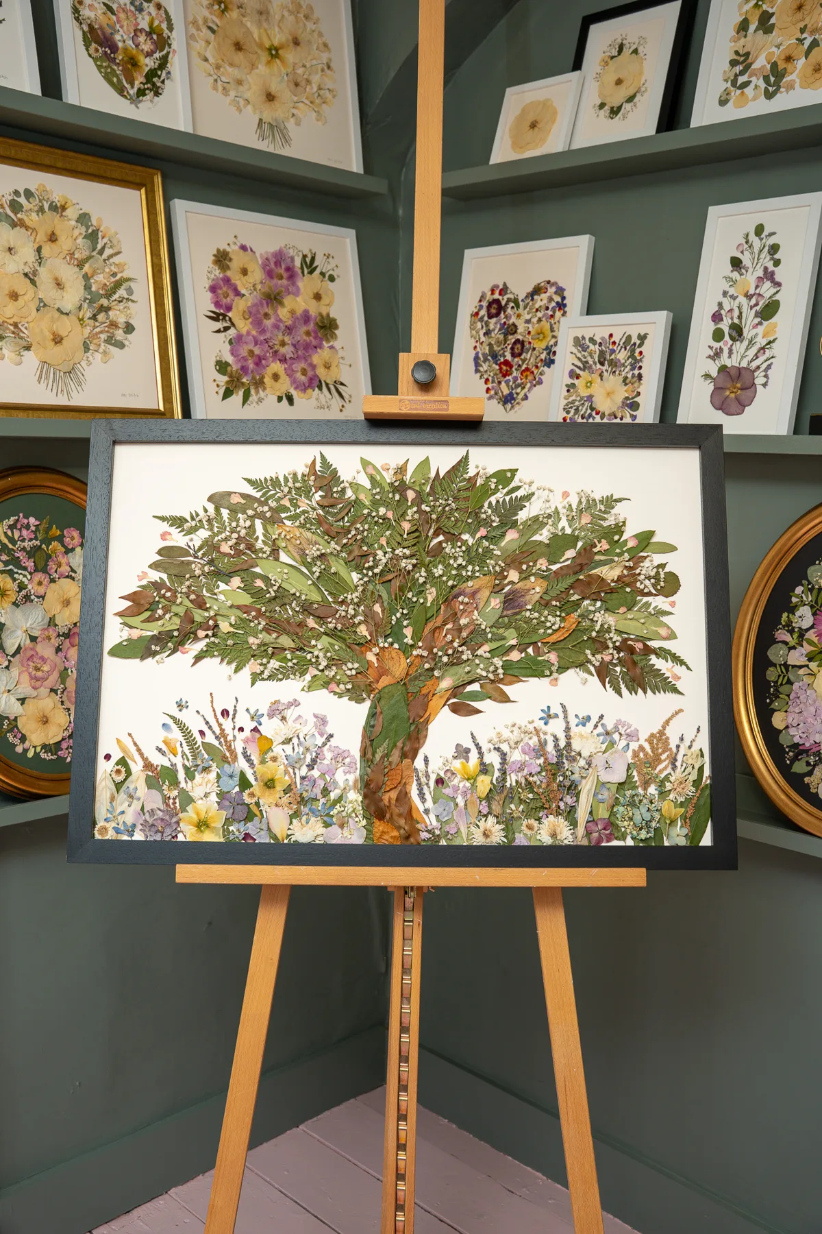 Inside the Pressed Flowers by Nell studio, Limerick