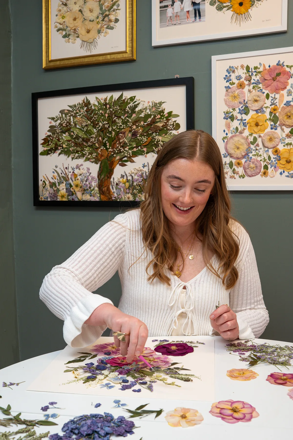 Inside the Pressed Flowers by Nell studio, Limerick
