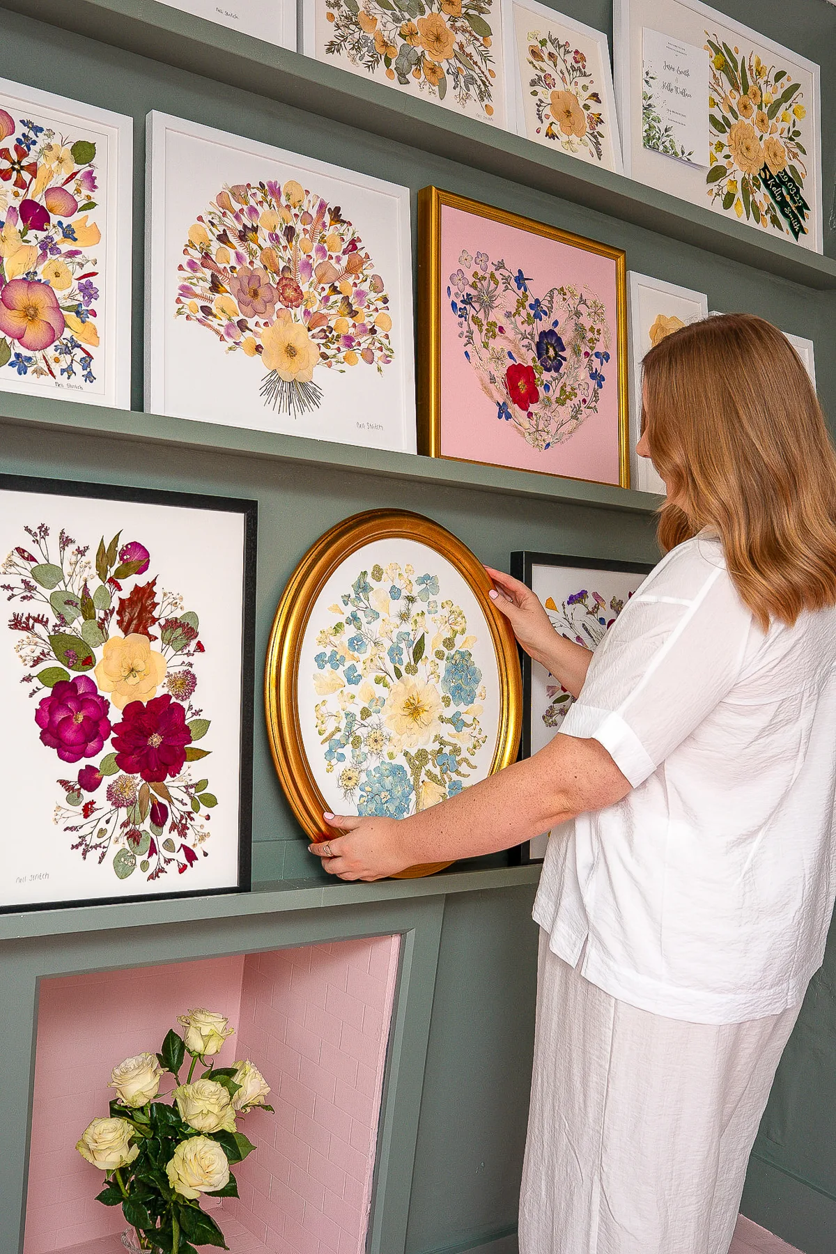 Inside the Pressed Flowers by Nell studio, Limerick