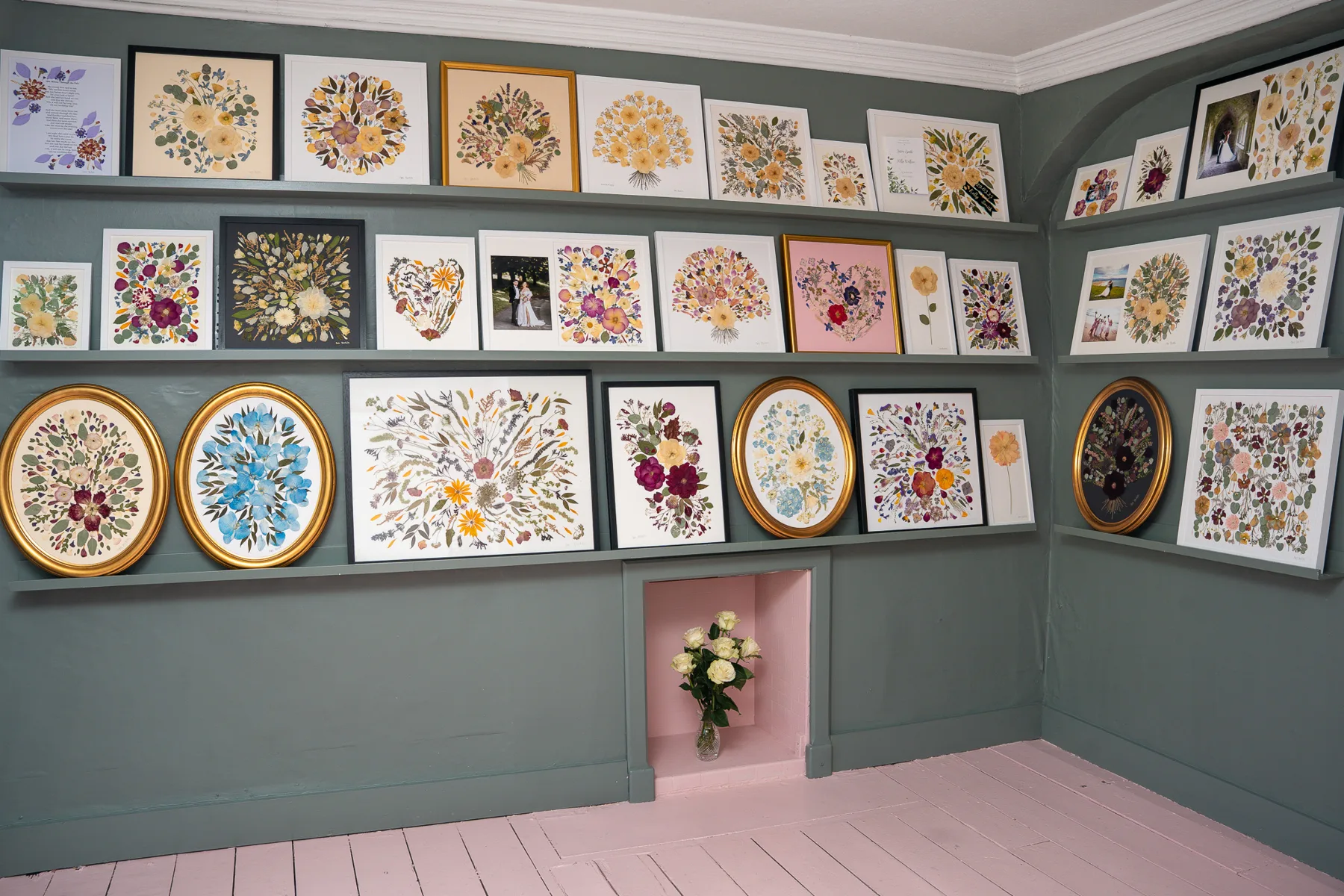 Inside the Pressed Flowers by Nell studio, Limerick