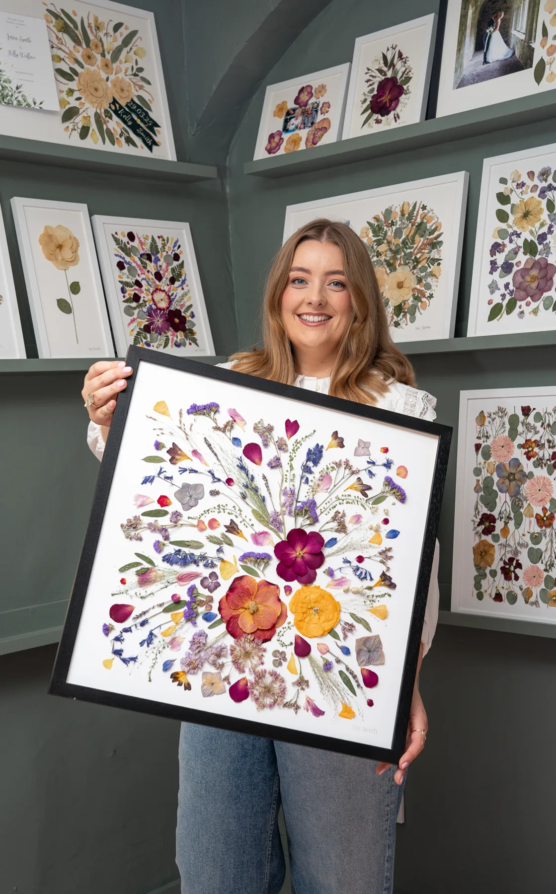 Inside the Pressed Flowers by Nell studio, Limerick