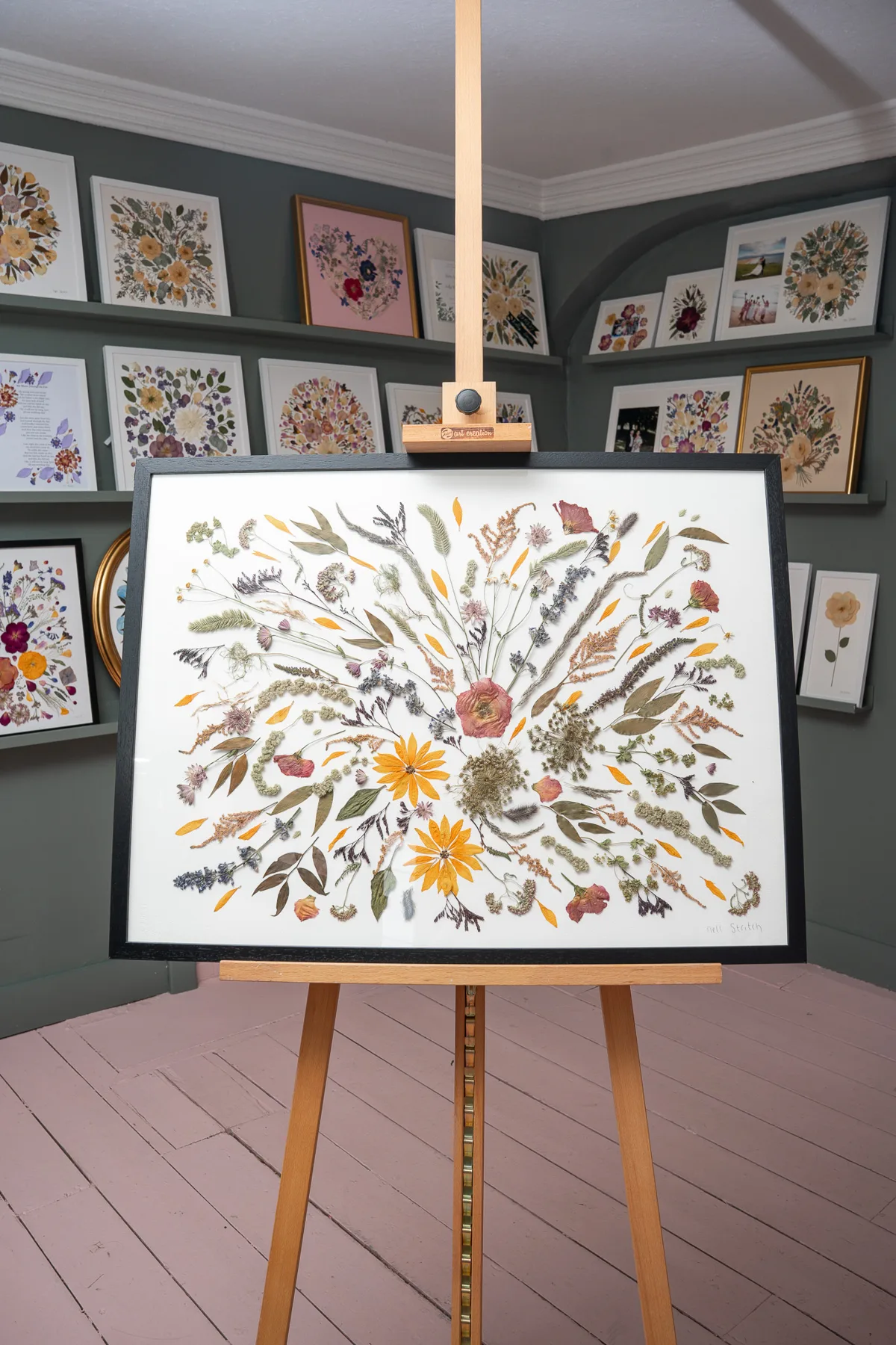Inside the Pressed Flowers by Nell studio, Limerick