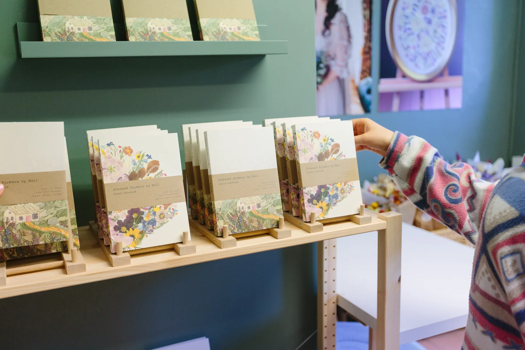 Inside the Pressed Flowers by Nell studio, Limerick