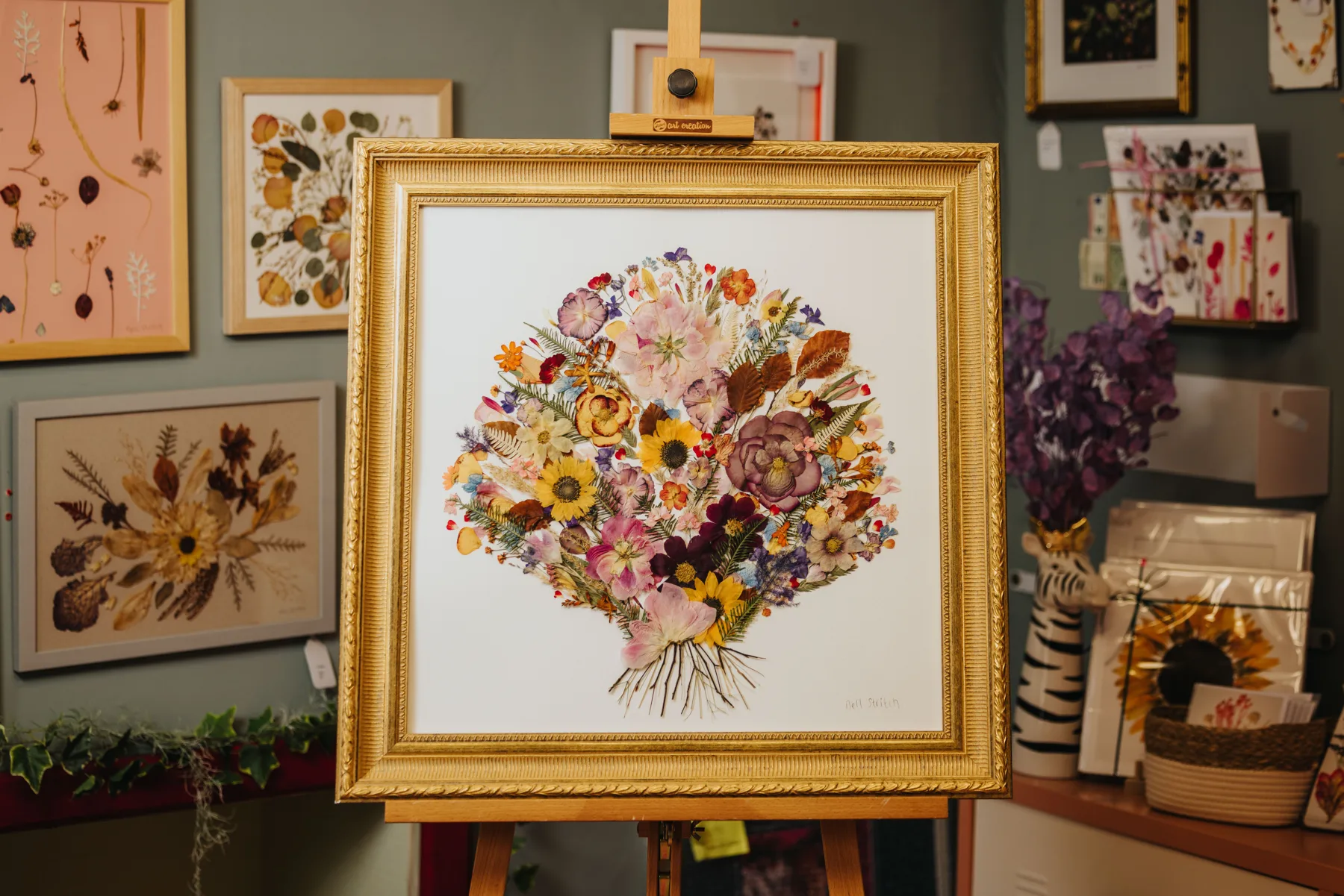 Inside the Pressed Flowers by Nell studio, Limerick