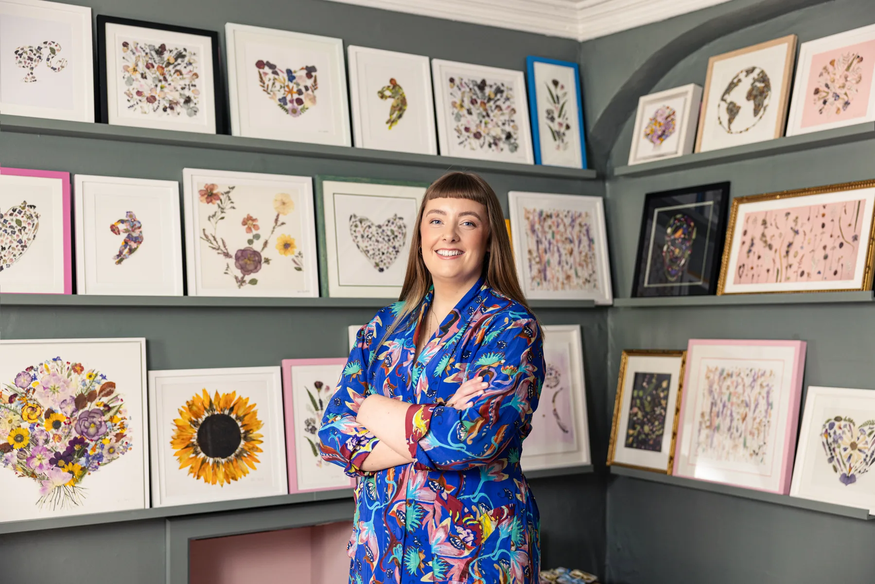 Nell in her Limerick studio, Network Ireland Limerick Businesswoman of the Year 2024