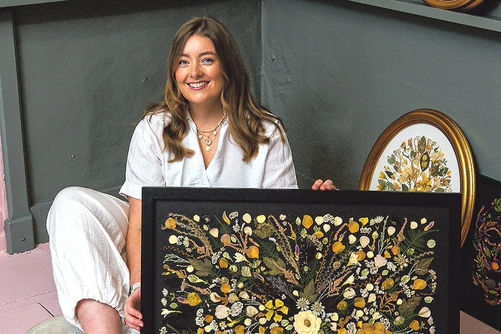 Clare artist, Nell Stritch, blossoms at Irish wedding awards