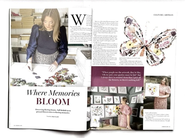 Magazine feature: Where Memories Bloom